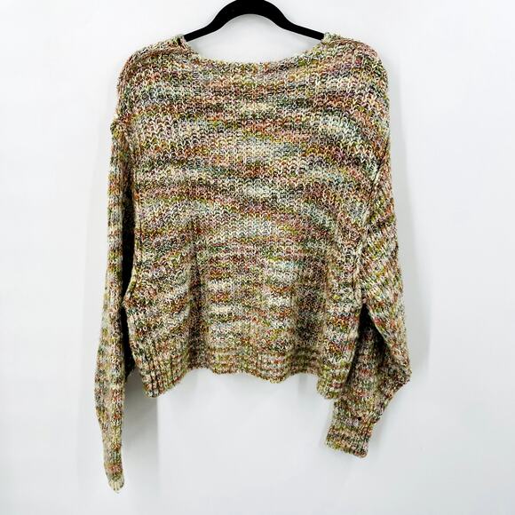 Free People Colorful Chunky Sweater - Picture 5 of 8